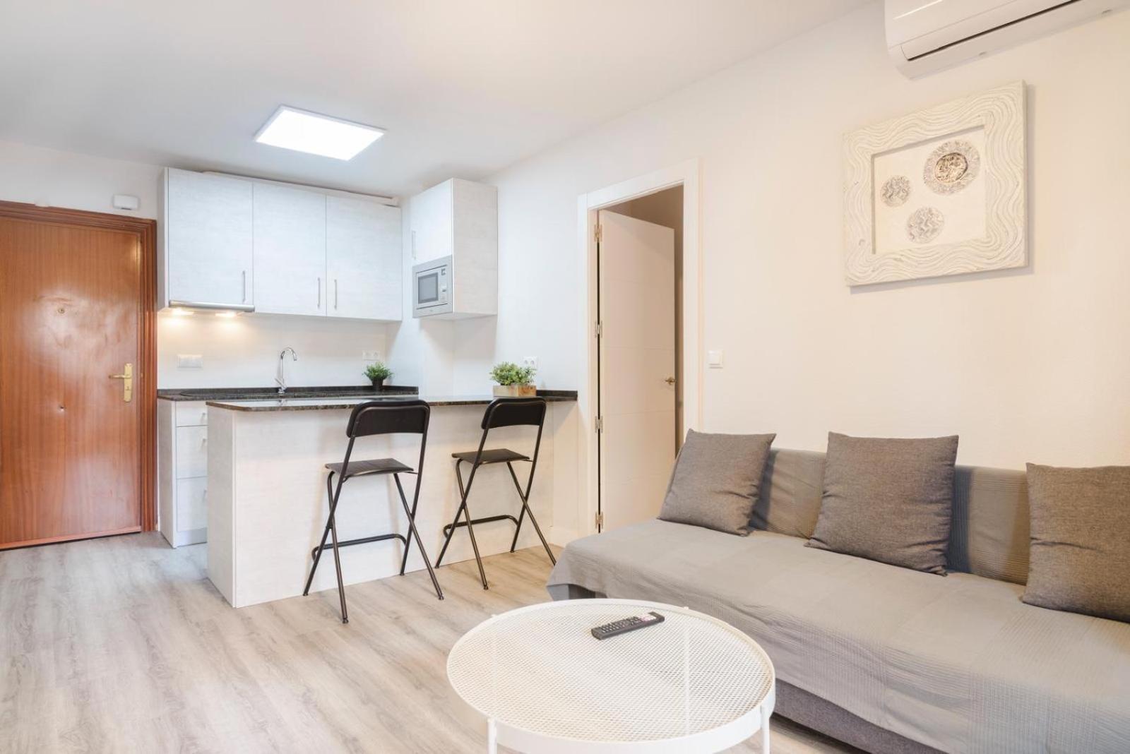 Apartamento Primera Linea De Playa フエンヒロラ エクステリア 写真